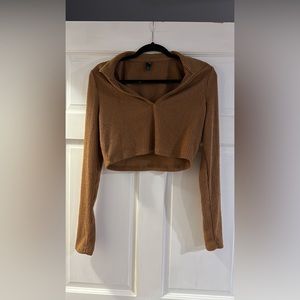 Target crop top long sleeve